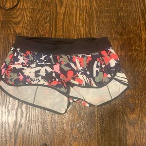 Lululemon speed up shorts